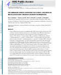 Cover page: Secondhand smoke exposure in school children in Malta assessed through urinary biomarkers