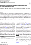 Cover page: A Randomized, Community-Based Feasibility Trial of Modified ESDM for Toddlers with Suspected Autism