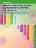 Cover page: Futibatinib, an Irreversible FGFR1–4 Inhibitor, in Patients with Advanced Solid Tumors Harboring FGF/FGFR Aberrations: A Phase I Dose-Expansion Study