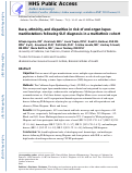 Cover page: Race, Ethnicity, and Disparities in the Risk of End‐Organ Lupus Manifestations Following a Systemic Lupus Erythematosus Diagnosis in a Multiethnic Cohort