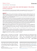 Cover page: Long-term outcomes after lower extremity bypass in the actively smoking claudicant Presented at the 2023 Vascular Annual Meeting of the Society for Vascular Surgery, National Harbor, Maryland, June 14-17, 2023.