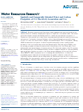 Cover page: Spatially and Temporally Detailed Water and Carbon Footprints of U.S. Electricity Generation and Use