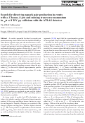 Cover page: Search for direct top squark pair production in events with a Z boson, b-jets and missing transverse momentum in s=8 TeV pp collisions with the ATLAS detector