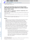 Cover page: Imaging and characterizing shear wave and shear modulus under orthogonal acoustic radiation force excitation using OCT Doppler variance method.