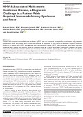 Cover page: HHV-8-Associated Multicentric Castleman Disease, a Diagnostic Challenge in a Patient With Acquired Immunodeficiency Syndrome and Fever