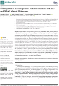 Cover page: Seriniquinones as Therapeutic Leads for Treatment of BRAF and NRAS Mutant Melanomas.