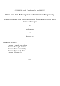 Cover page: Primal-Dual Path-Following Methods For Nonlinear Programming