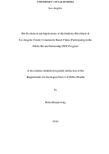 Cover page: The Evaluation and Implications of the Diabetes Pilot Study in Los Angeles County Community Based Clinics Participating in the Public Private Partnership (PPP) Program