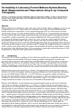 Cover page: Permeability of laboratory-formed methane-hydrate-bearing sand: Measurements and observations using x-ray computed tomography