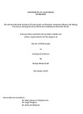 Cover page: The Environmental Context of Gastropods on Western Laurentia (Basin and Range Province) During the Great Ordovician Biodiversification Event