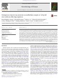 Cover page: Endogenous murine tau promotes neurofibrillary tangles in 3xTg-AD mice without affecting cognition