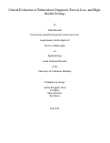 Cover page: Critical Evaluation of Tuberculosis Diagnostic Tests in Low- and High-Burden Settings