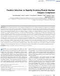 Cover page: Positive Selection in Rapidly Evolving Plastid–Nuclear Enzyme Complexes