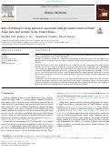 Cover page: Risk of obstructive sleep apnoea is associated with glycaemia status in South Asian men and women in the United States