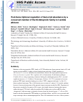 Cover page: Post‐transcriptional regulation of transcript abundance by a conserved member of the tristetraprolin family in Candida albicans