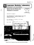 Cover page: THE HYDROGENATION OF CARBON MONOXIDE OVER MODEL RHENIUM CATALYSTS: ADDITIVE EFFECTS AND A COMPARISON WITH IRON