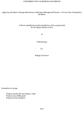 Cover page: Applying Alternative Heritage Discourses to Heritage Management Practices: A Cross-Case Comparative Synthesis