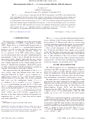 Cover page: Measurement of the Z→ττ cross section with the ATLAS detector