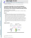 Cover page: Computational Exploration of Concerted and Zwitterionic Mechanisms of Diels–Alder Reactions between 1,2,3-Triazines and Enamines and Acceleration by Hydrogen-Bonding Solvents