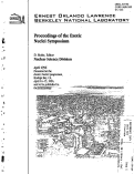 Cover page: Proceedings of the Exotic Nuclei Symposium