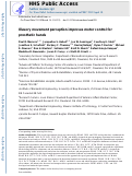 Cover page: Illusory movement perception improves motor control for prosthetic hands