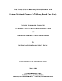 Cover page: Fast-Track Urban Freeway Rehabilitation with 55-hour Weekend Closures: I-710 Long Beach Case Study