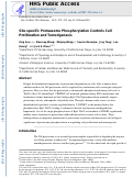 Cover page: Site-specific proteasome phosphorylation controls cell proliferation and tumorigenesis