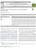 Cover page: The mitigating effect of desiring status on social backlash against ambitious women