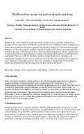 Cover page: Wellbore flow model for carbon dioxide and brine