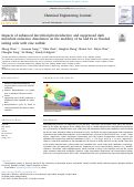 Cover page: Impacts of enhanced microbial-photoreductive and suppressed dark microbial reductive dissolution on the mobility of As and Fe in flooded tailing soils with zinc sulfide