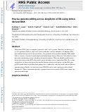 Cover page: Precise genome editing across kingdoms of life using retron-derived DNA