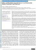 Cover page: Effect of Fibroblast Growth Factor 2 on Extraocular Muscle Structure and Function.