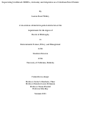 Cover page: Sequestering Livelihoods: REDD+, Autonomy and Adaptation on a Colombian Forest Frontier