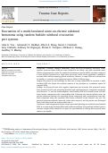 Cover page: Evacuation of a multi-loculated acute-on-chronic subdural hematoma using tandem bedside subdural evacuation port systems.