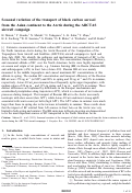 Cover page: Seasonal variation of the transport of black carbon aerosol from the Asian continent to the Arctic during the ARCTAS aircraft campaign