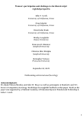 Cover page: Women’s participation and challenges to the liberal script: A global perspective
