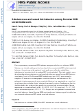 Cover page: Substance use and sexual risk behaviors among Peruvian MSM social media users