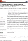 Cover page: Neutralizing Concentrations of Anti-Botulinum Toxin Antibodies Positively Correlate with Mouse Neutralization Assay Results in a Guinea Pig Model