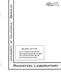 Cover page: THE HELD OF NEUTRAL MESONS FROM PROTON BOMBARDMENT OF LIGHT NUCLEI