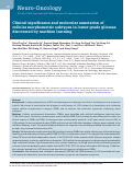 Cover page: Clinical significance and molecular annotation of cellular morphometric subtypes in lower-grade gliomas discovered by machine learning