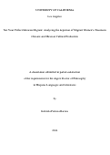 Cover page: Not Your Perfect Mexican Migrant: Analyzing the depiction of Migrant Women’s Trauma in Chicanx and Mexican Cultural Production