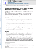 Cover page: Using Social Media to Enhance Provider Network for HIV and Harm Reduction Service Integration in Vietnam