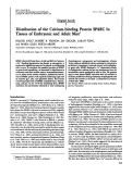 Cover page: Distribution of the calcium-binding protein SPARC in tissues of embryonic and adult mice.