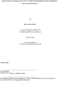 Cover page: Resolving Factors that Lead to the Misappropriation of Foreign Aid in Afghanistan