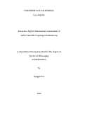 Cover page: Towards a higher dimensional construction of stable/unstable Lagrangian laminations