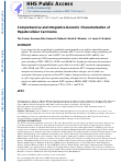 Cover page: Comprehensive and Integrative Genomic Characterization of Hepatocellular Carcinoma