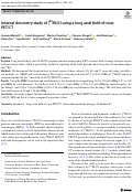 Cover page: Internal dosimetry study of [82Rb]Cl using a long axial field-of-view PET/CT.