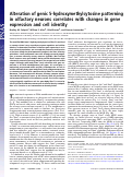 Cover page: Alteration of genic 5-hydroxymethylcytosine patterning in olfactory neurons correlates with changes in gene expression and cell identity.