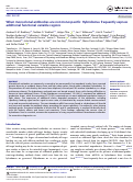 Cover page: When monoclonal antibodies are not monospecific: Hybridomas frequently express additional functional variable regions