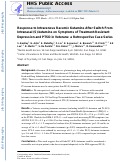 Cover page: Response to intravenous racemic ketamine after switch from intranasal (S)‐ketamine on symptoms of treatment‐resistant depression and post‐traumatic stress disorder in Veterans: A retrospective case series